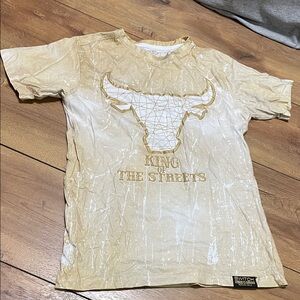 Switch Kids Tan 'King of the Streets' Graphic Tee